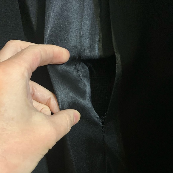 Vintage 50s wool coat - Picture 3 of 5